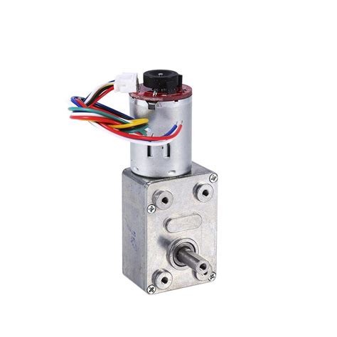 Buy Dc 12v Worm Gear Motor Reversible High Torque Turbo Gear Motor Two Phase Reduction Motor
