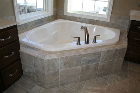 Browse 155 photos of whirlpool tub surround. Master bathroom with whirlpool tub encased in tile. For ...
