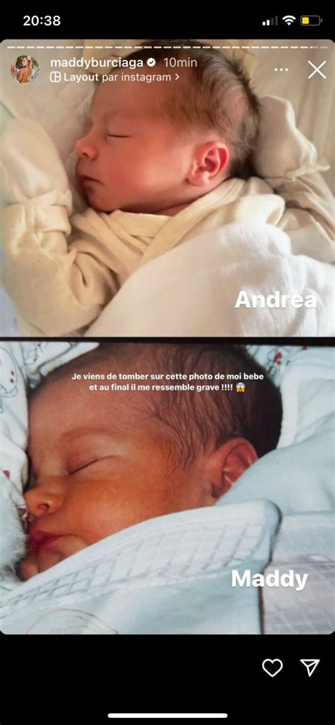 Maddy Burciaga Et Benji Samat Ils Se Montrent Enfants Et Se Comparent Leur Fils Andrea