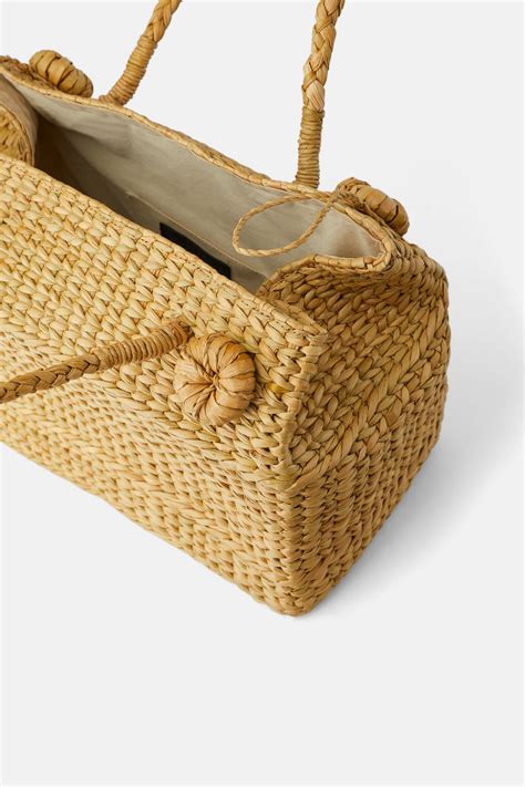 Beige Picnic Basket Bag Bags Woman Shoesandbags Zara Belgium Bags