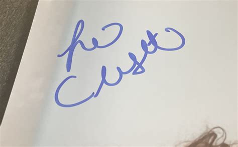 Leia Christiana Autographed X Photo Coa Playboy Cyber Girl Exclusive