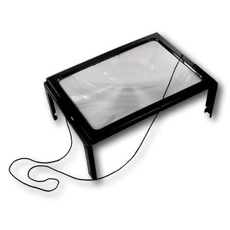 full page 3x magnifier sheet large magnifying glass reading aid lens hand free ebay