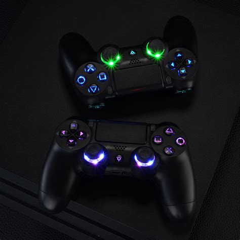 7 Colors Dpad Thumbsticks Face Buttons Dtfs Led Kit For Ps4 Cuh Zct2