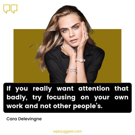 Inspiring Cara Delevingne Quotes 100 To Share