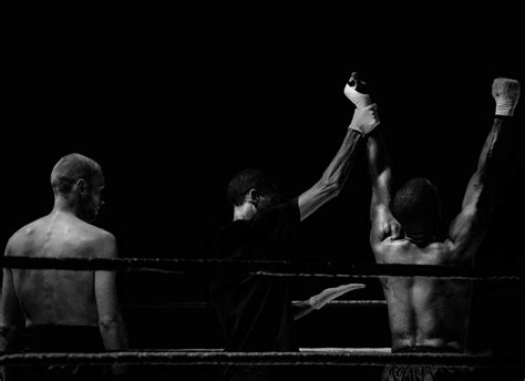 Free Download Hd Wallpaper Black And White Sport Fight Boxer