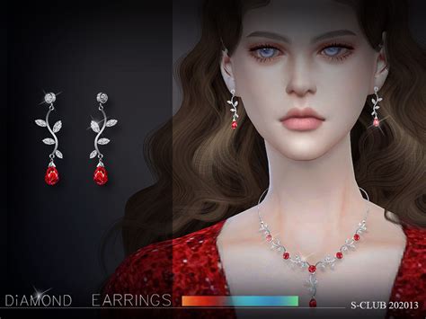 Flower Earrings Hope You Like Thank You Found In Tsr Category Sims