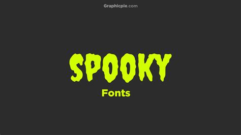 10 Spooky Halloween Fonts On Canva Graphic Pie