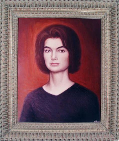 Photograph Of A Portrait Of Jacqueline Kennedy All Artifacts The