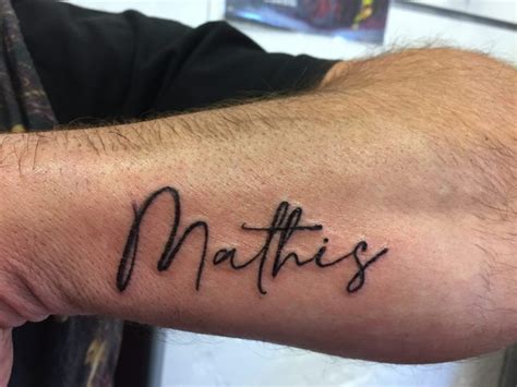 Lettrage Mathis El Mata