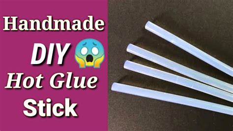 Diy Hot Glue Stick How To Make Hot Glue Stick At Homehomemade Glue