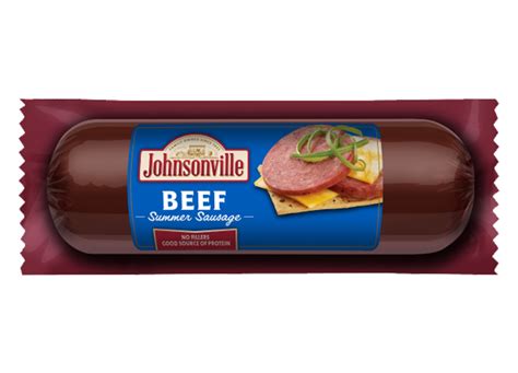 5 lbs hamburger, 15% fat. Beef Summer Sausage 12 oz. - Johnsonville.com