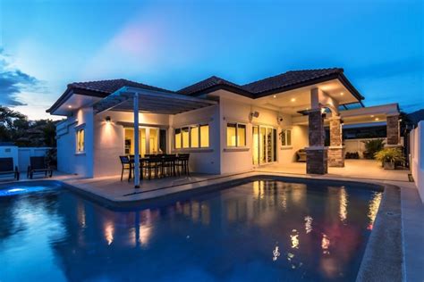Orchid Paradise Home Modern 4 Bedroom Pool Villa Nationwide Thailand