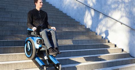 Made of cozy materials, these stair climbing wheelchair keep you insulated and warm. This Amazing Self-Balancing Wheelchair Can Climb A Flight ...