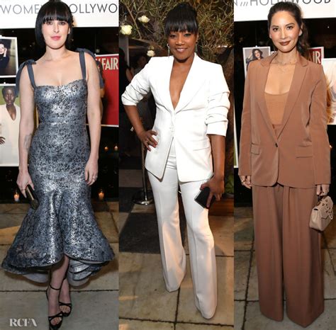 Vanity Fair And Lancôme Toast Women In Hollywood Red Carpet Fashion