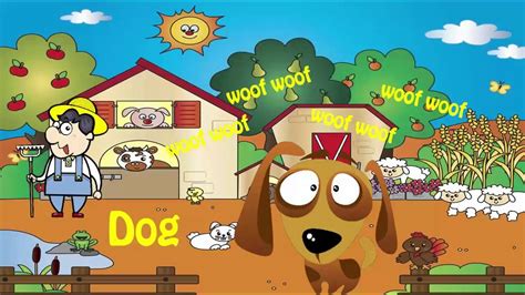 Old Macdonald Had A Farm Nursery Rhymes For Kids Dog Edition Youtube