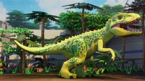 The Indominus Escape Lego Jurassic World Mini Movie Part 3 Youtube