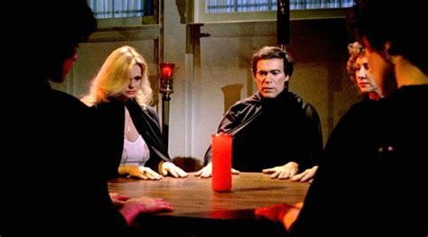 Chris In A Seance Scene With His Actress Wife L Lynda Day George From The Movie Mortuary