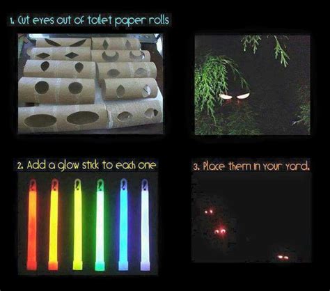 Glow Sticks Halloween Eyes Spooky Eyes Scary Eyes