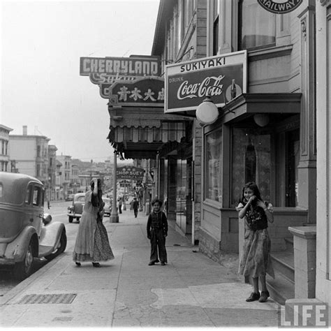 Interesting Black And White Photos Capture Daily Life In San Francisco Old Us Nostalgia