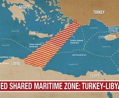 The Exclusive Economic Zone Between Libya And Turkey Modern Diplomacy