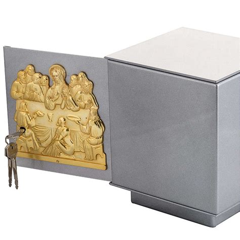 Altar Tabernacle With Last Supper In Bronze Iron And Brass Online