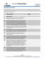 Building Security Audit Checklist Photos