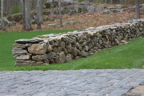 Double Face Wall Stoningtonct Dry Stone Wall Dry Stone Stone Wall