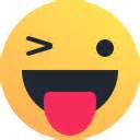 emoji, joy, emot, laugh, smile, reaction, happy icon | Reactions icon ...