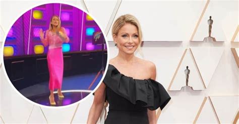 Fans Tell Kelly Ripa To Start Eating As She Shows Off Tiny Waist In