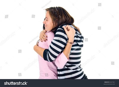 Two Friends Holding Each Other Stock Photo 3221561 Shutterstock