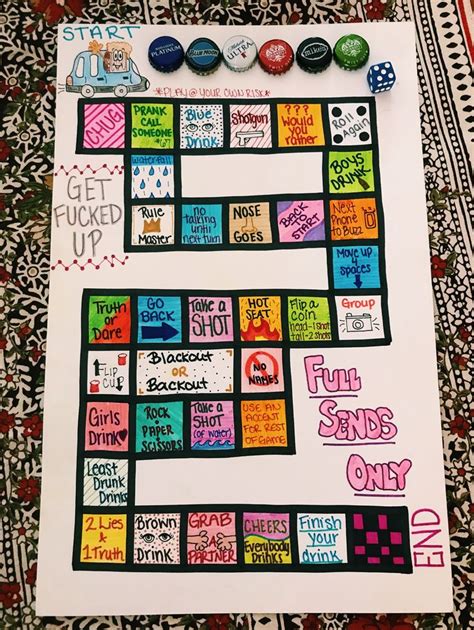 Drinking Board Game🥂 Drinking Games For Parties Fun Drinking Games