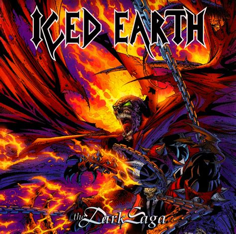 Metal Art Lives Iced Earth The Dark Saga 1996