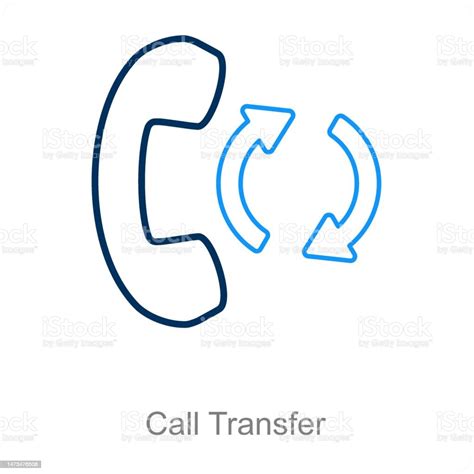 Call Transfer Stock Illustration Download Image Now Concepts