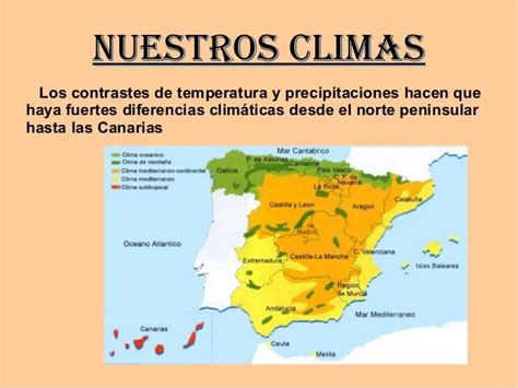 Los Climas En España Eprimaria