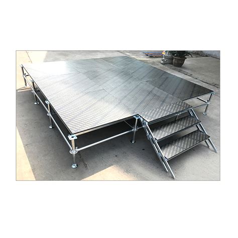 Aluminum Frame Square Leg Simple Stage Design Platform For Outdoor