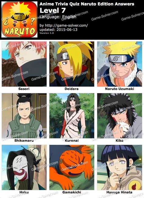 Naruto The Last Quiz Narutojulu