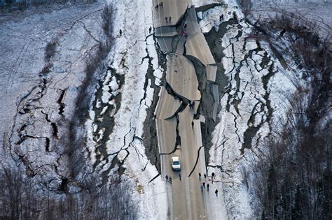 70 Earthquake Aftershocks Strike Southcentral Alaska Damage Reported