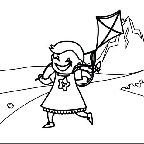 Maybe you would like to learn more about one of these? Kite Flying Coloring Pages at GetColorings.com | Free ...