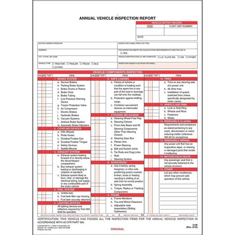 6 Free Vehicle Inspection Forms Modern Looking Checklists For Today S