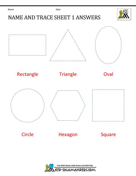 Maths worksheets for grade 1 shapes. 2d Shapes Worksheets