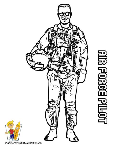 10 Best Air Force Coloring Pages