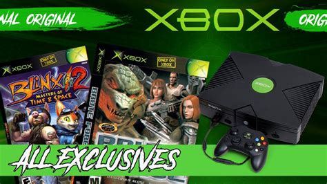 All Exclusives Xbox Original Only Games Xbox 2019 Youtube
