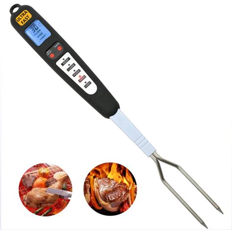 Buy Huaaag Digital Meat Thermometer Kitchen Thermometer Fork Instant