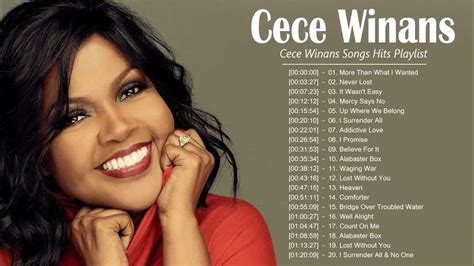 Cece Winans Top 20 Greatest Hits Gospel Songs Of Cece Winans Youtube