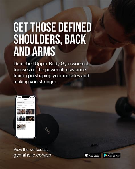 Get Those Defined Shoulders Back And Arms Gymaholic