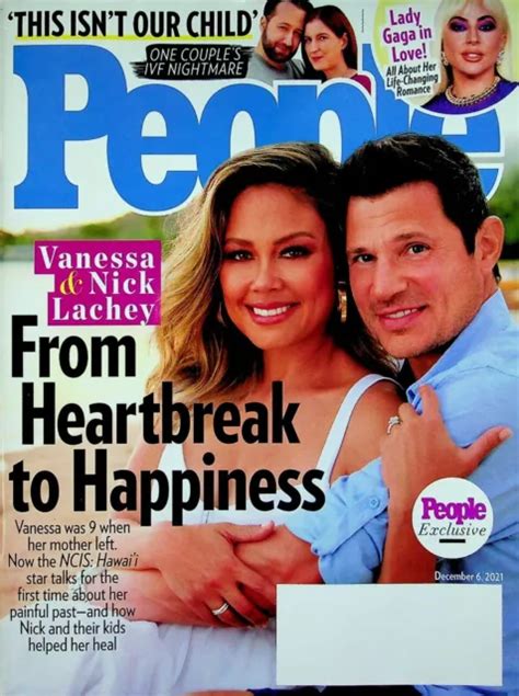People Magazine December 6 2021 Vanessa And Nick Lachey From Heartbreak