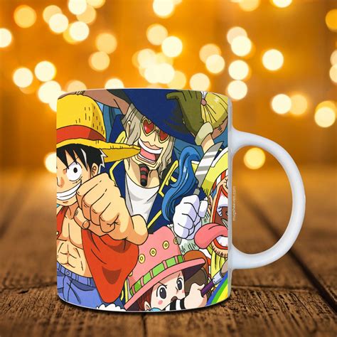 One Piece Mug One Piece Anime Coffee Mug 5 Mugs Heaven Heaven Of