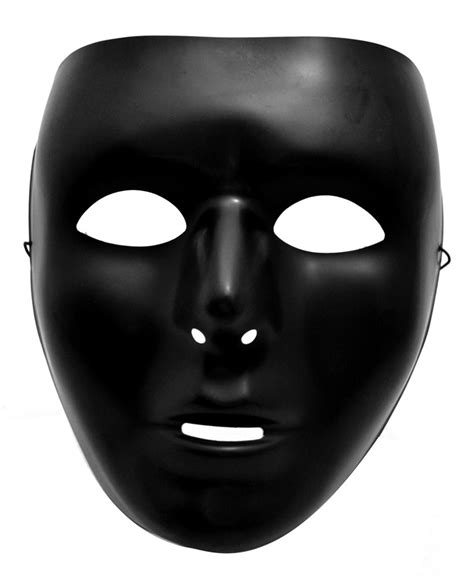 Full Face Black Mask