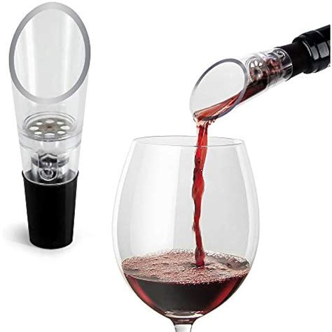 Wine Aerator Pourer 2 Pack Decanter Premium Aerating Spout T Box Included 641378962851 Ebay