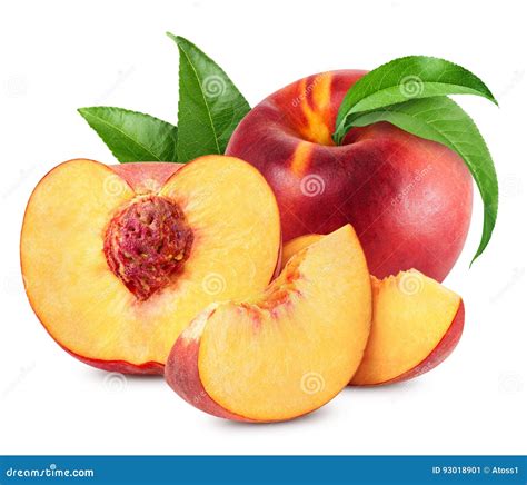 Peach Fruits Stock Image Image Of Sweet Ingredient 93018901